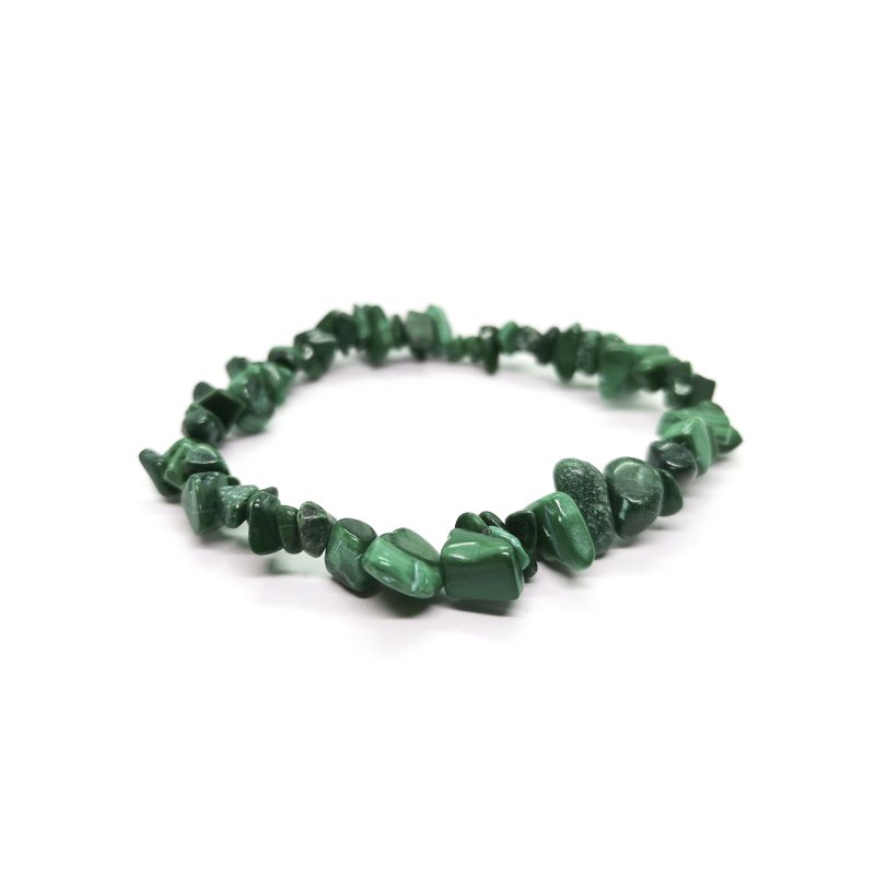 Pulseira Malaquite em bruto