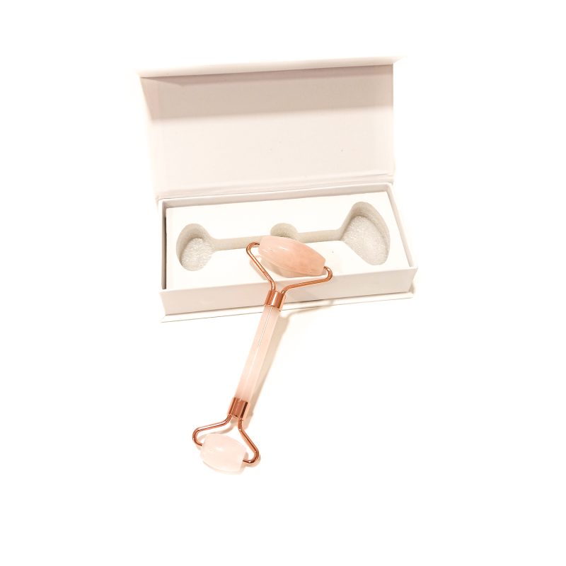 Rolo Facial Quartzo Rosa