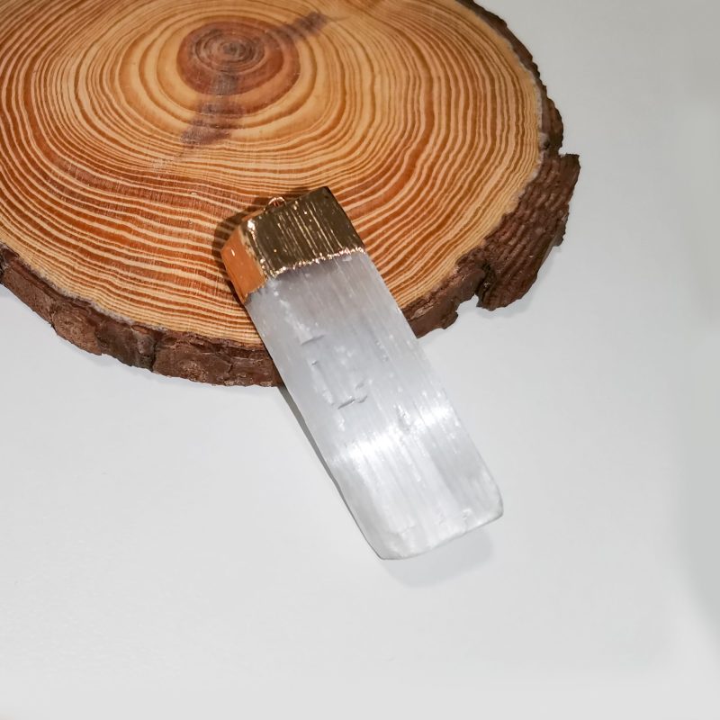 Pingente de Selenite Dourado - Image 2