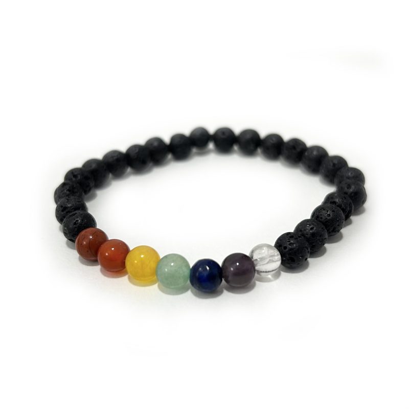 Pulseira Vulcânica dos 7 Chakras