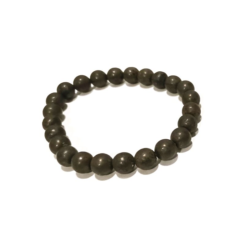 Pulseira Pirite Rolada