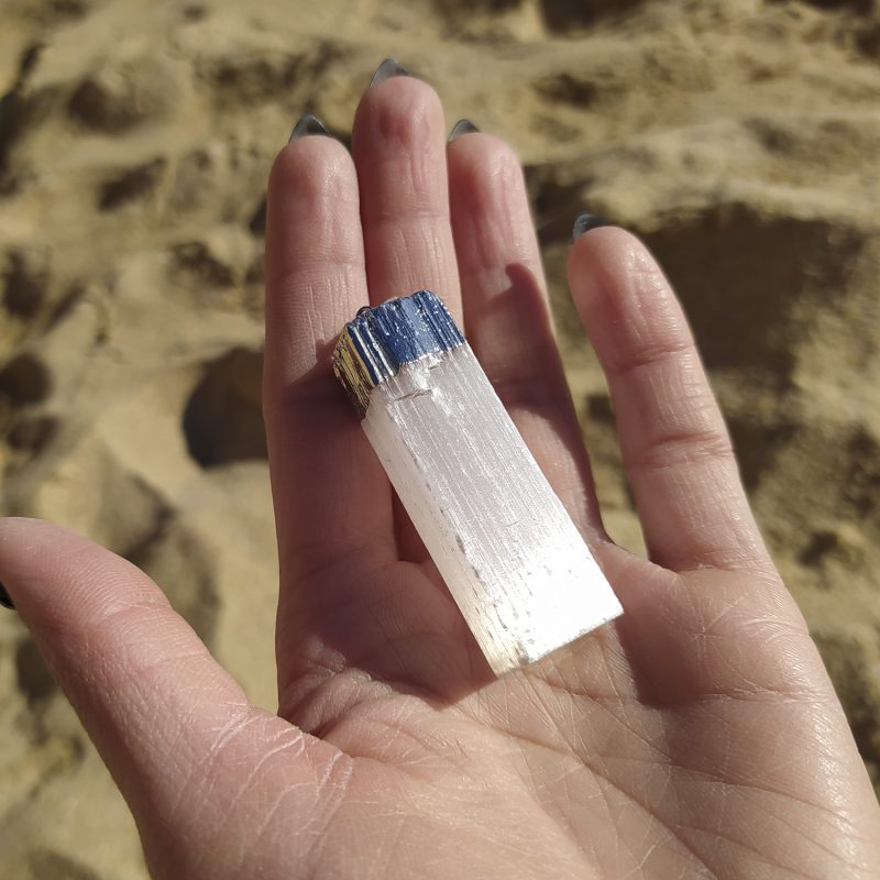 Pingente de Selenite Prateado - Image 2