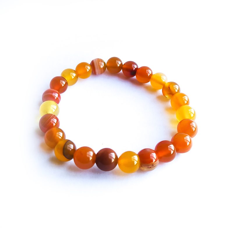 Pulseira Cornalina Rolada