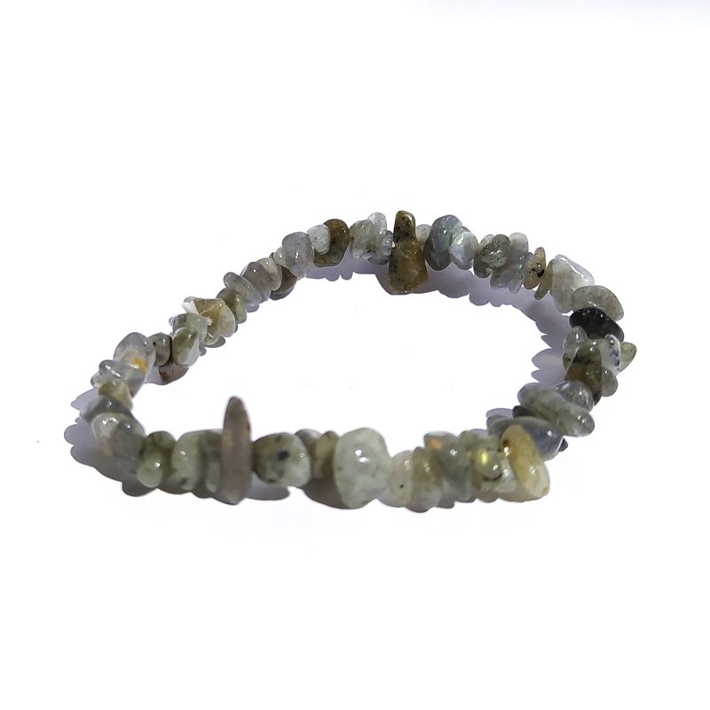 Pulseira de Labradorite em Bruto