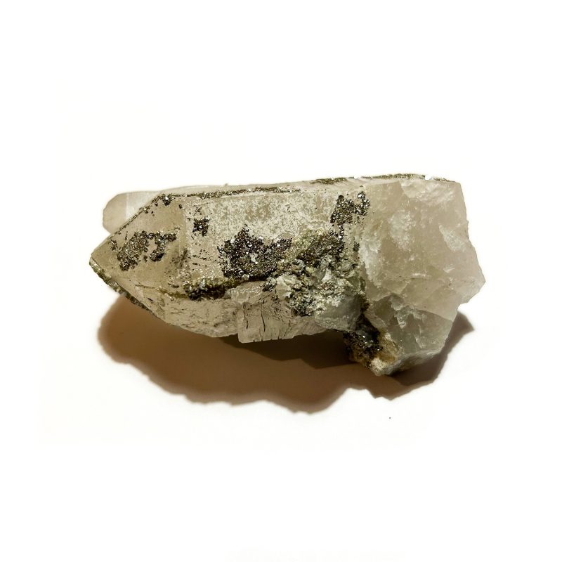 Quartzo Cristal com Pirite Portuguesa