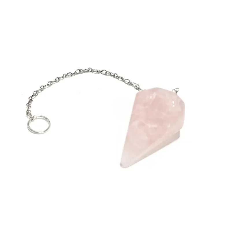 Pêndulo Quartzo Rosa