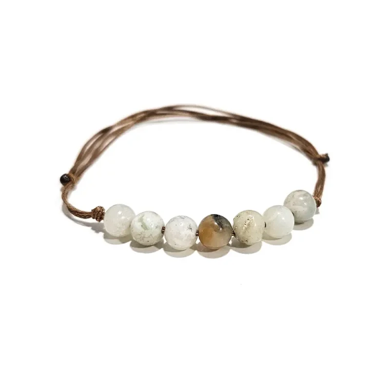 Pulseira de Amazonite Ajustável