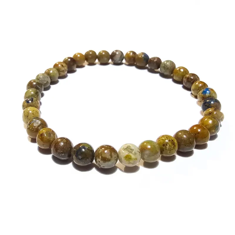 Pulseira Crisocola Rolada