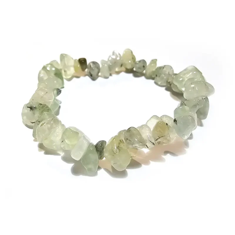 Pulseira Prehnite em Bruto