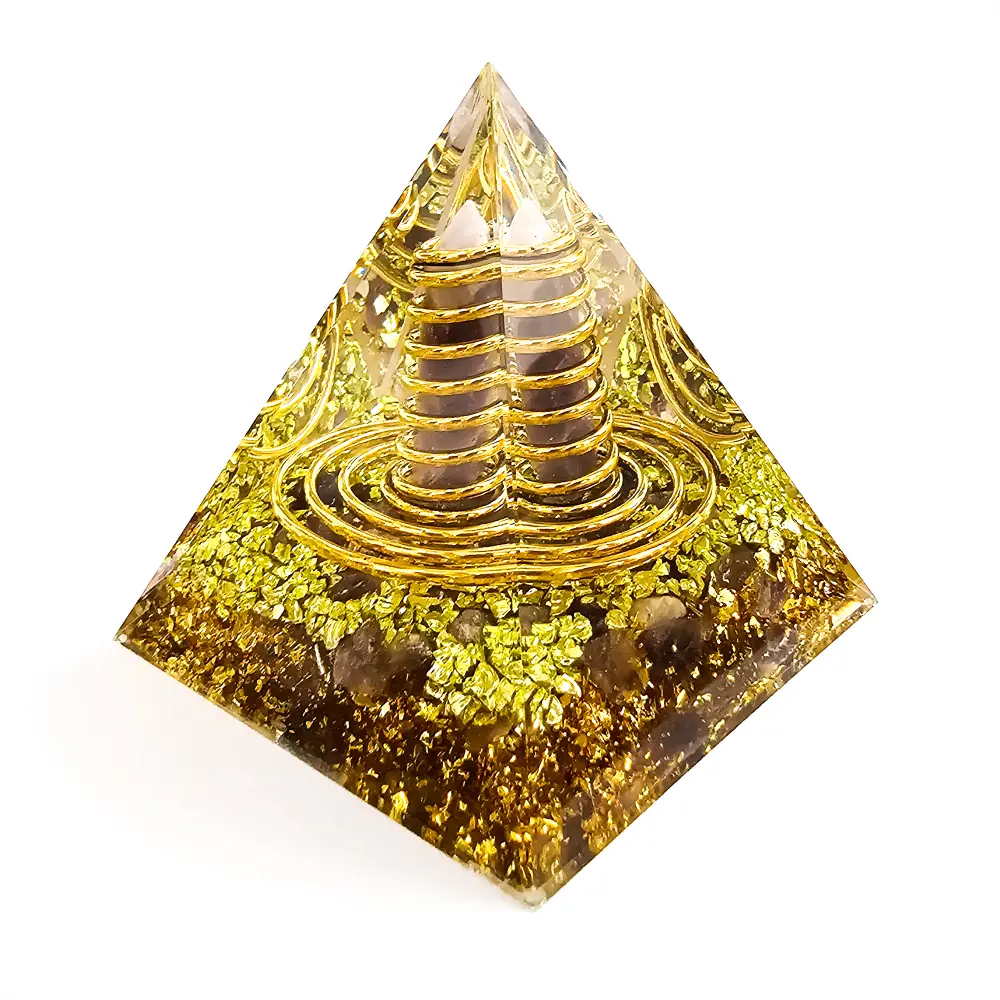 Orgonite com Ponta de Ametista