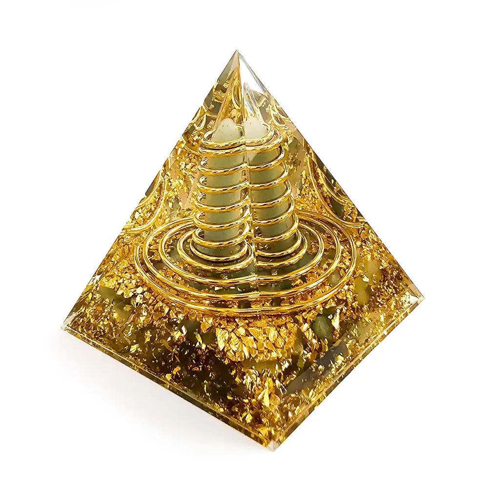 Orgonite com Ponta de Aventurina Verde