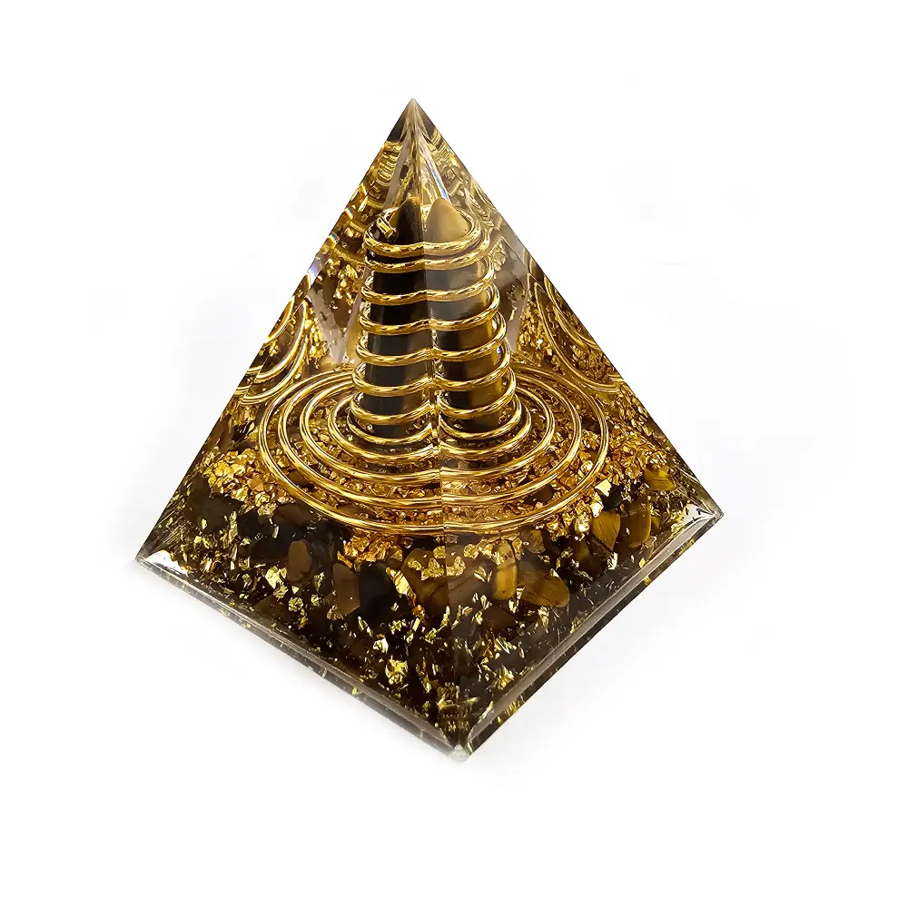 Orgonite com Ponta de Olho de tigre