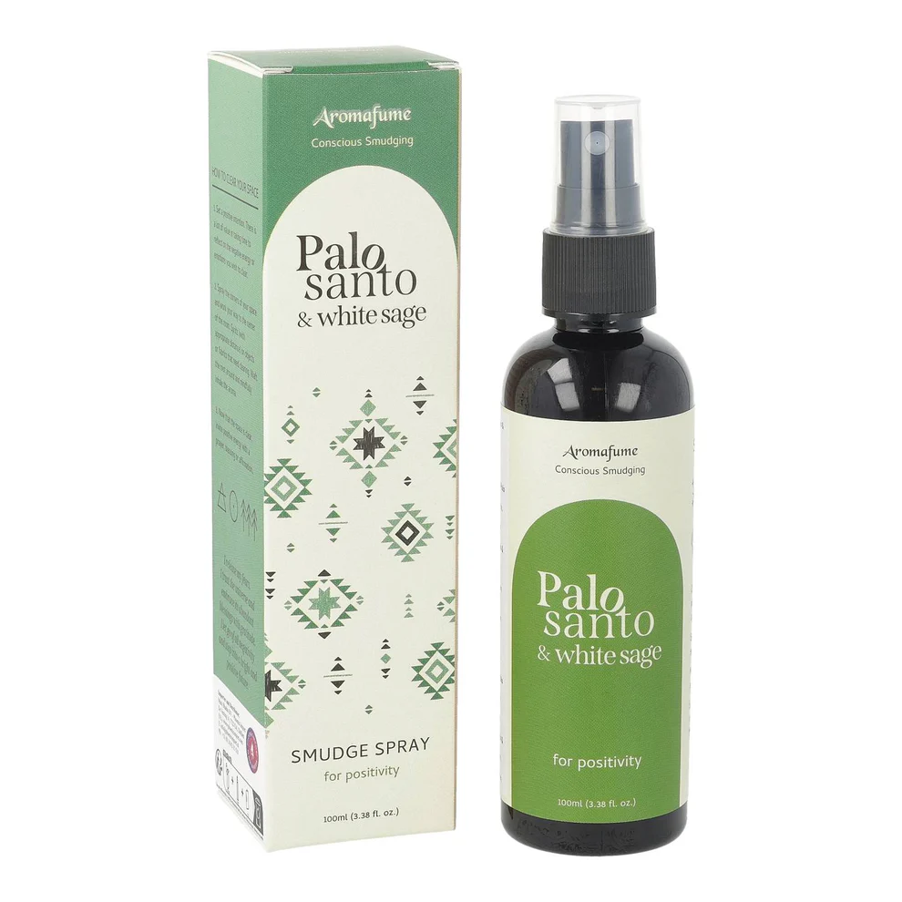 Spray de Limpeza Energética Palo Santo e Sálvia Branca - Aromafume 100 ml